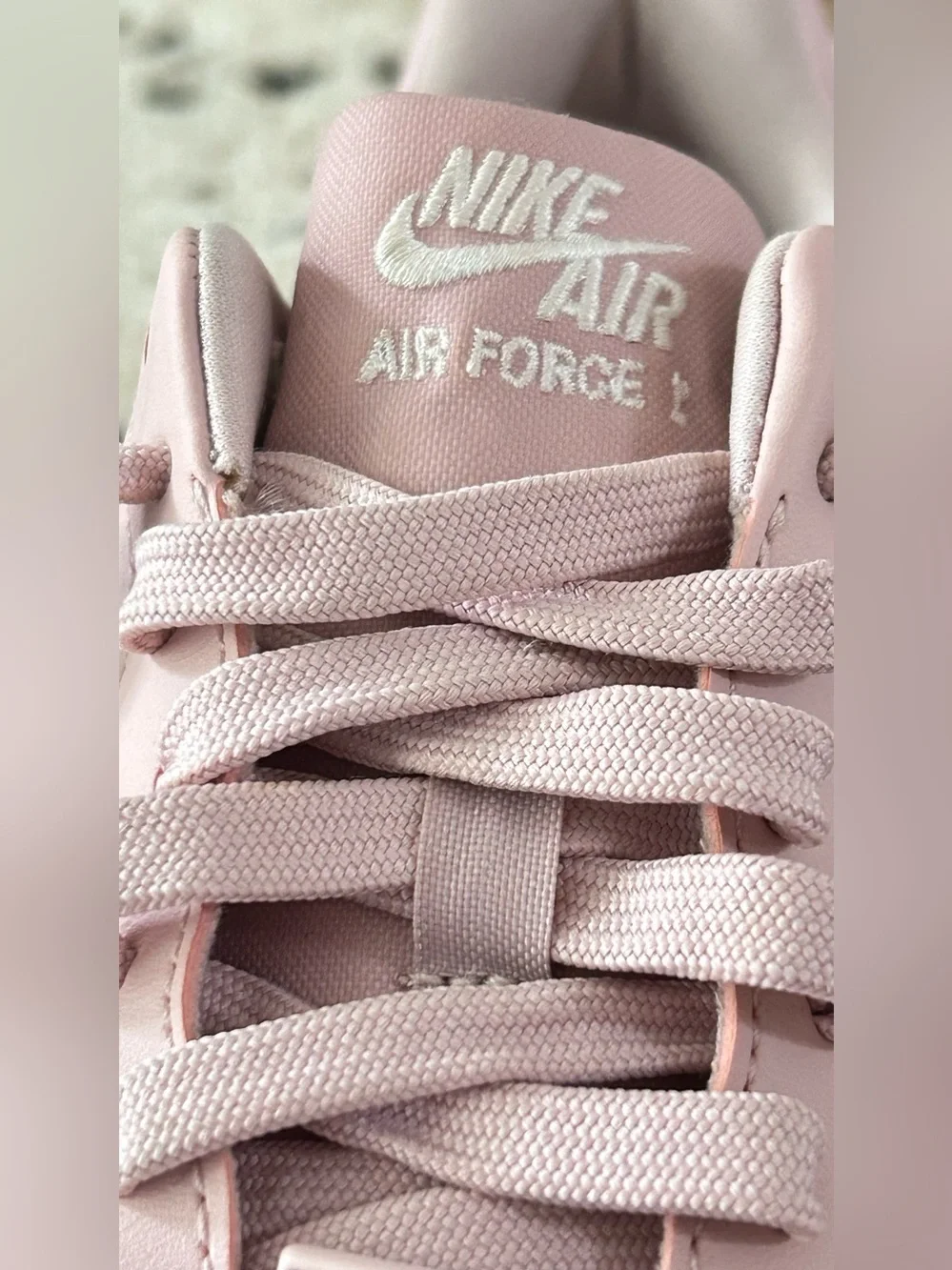 Nike Women’s Air Force 1 Low Sneakers in Light rose and White - Picture 6 of 11